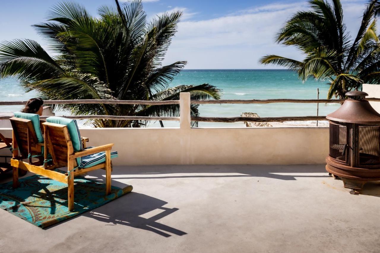 Апартаменты Oceanfront Casita Coral Челем Экстерьер фото